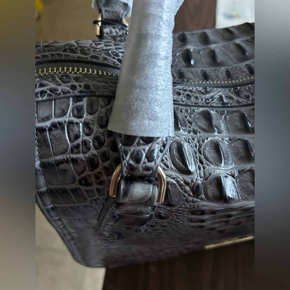 Brahmin 👜 Micaela Charcoal Zinnia. NWT - Picture 4 of 11